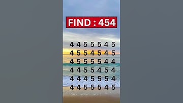 Find 454😎 #shorts #trending #viral