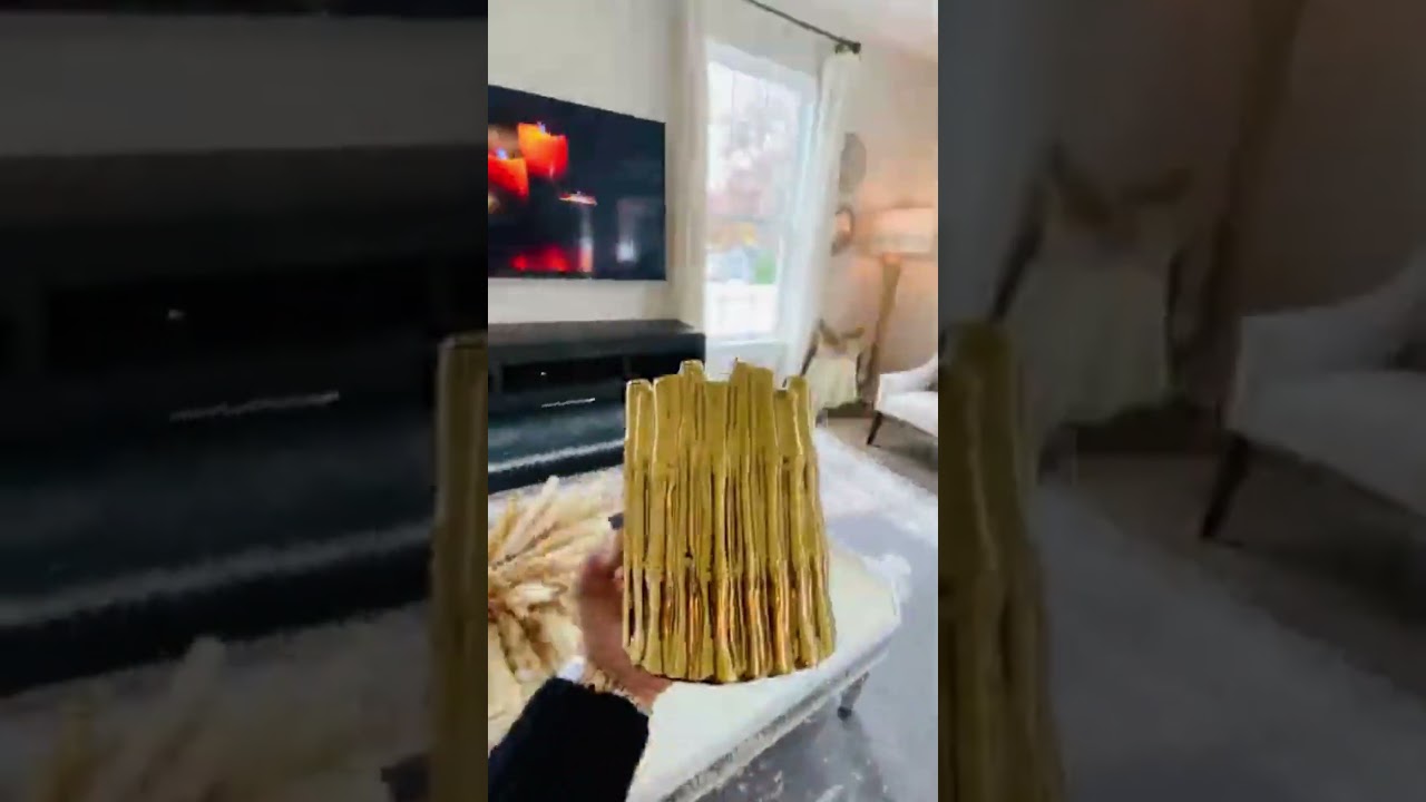 Coffee Table Styling Ideas with Thompson Ferrier's Sagano Gold Candle