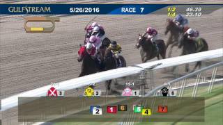 Gulfstream Park Race 7 | May 26, 2016