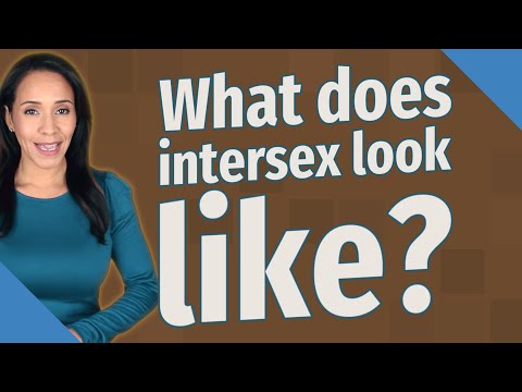 What does intersex look like?
