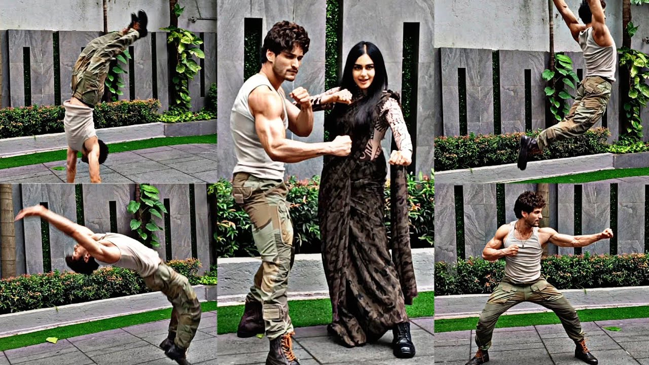 Prem Commando Prem And Adah Sharma Did Their Dangerous Stunt During The Promotion Of ...
