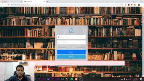 Project Web Perpustakaan memakai PHP