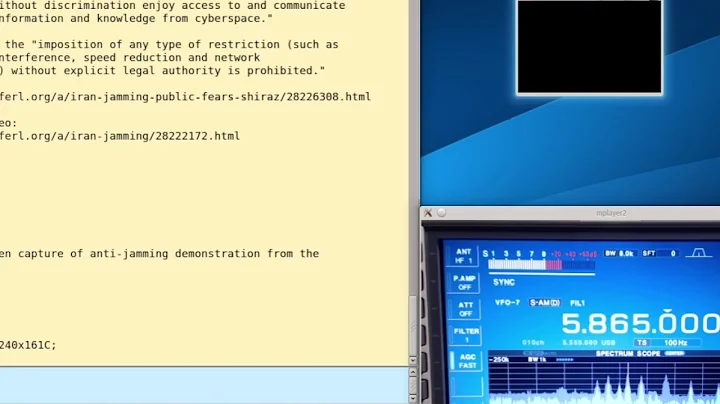 VOA Voice of America Shortwave Radiogram Jan 14 2017 on 5865Khz in MFSK32 and Olivia 64-2000