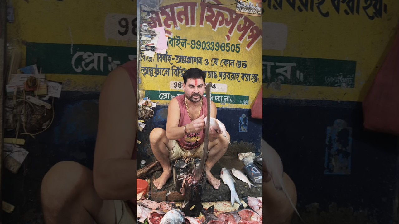 Amazing fish 🐠 cutting video 