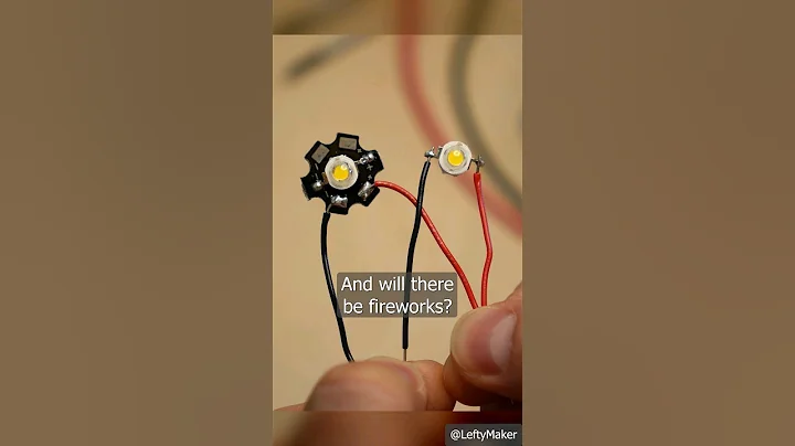 Powering 1W LED without a heatsink. How hot will it get?