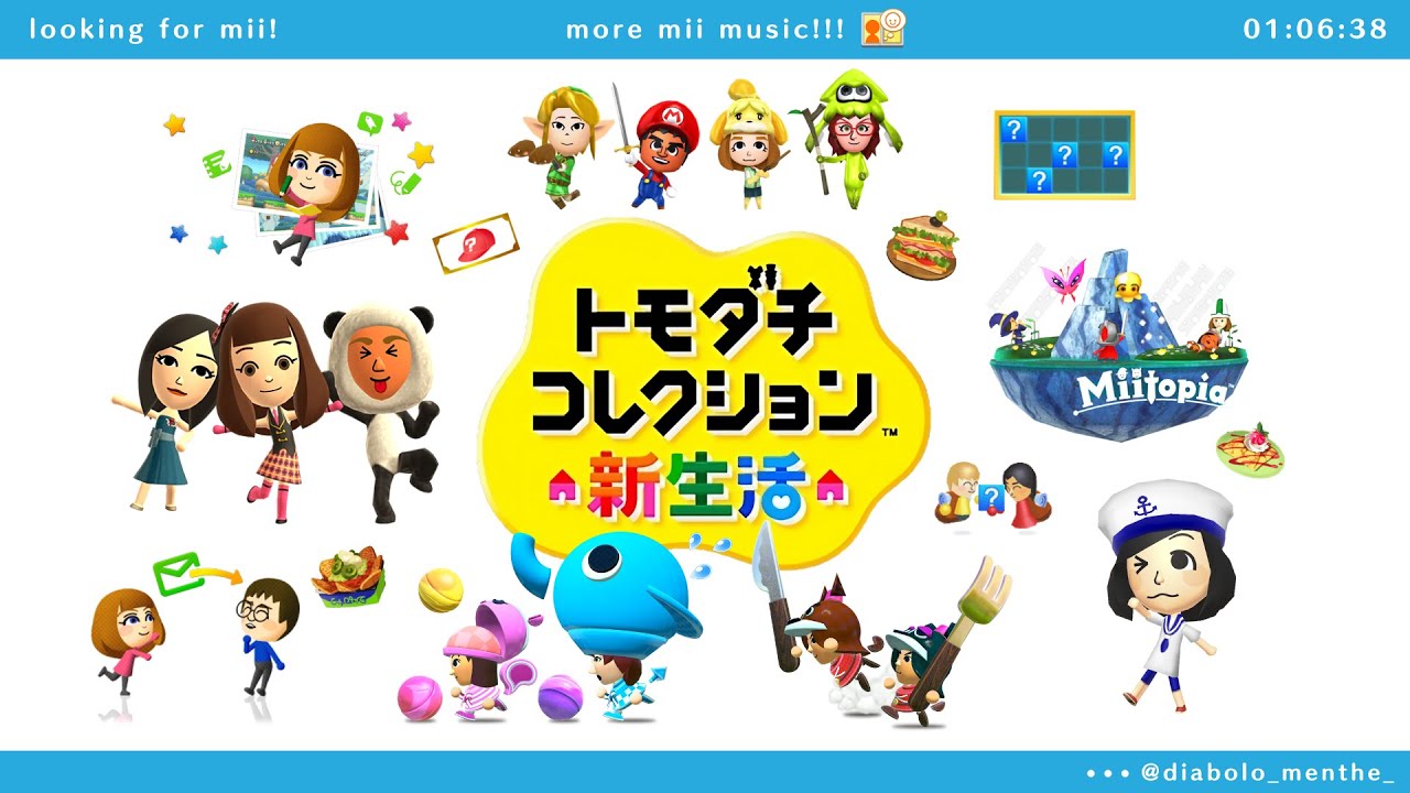 𝘭𝘰𝘰𝘬𝘪𝘯𝘨 𝘧𝘰𝘳 𝘮𝘪𝘪! - another 1h of mii music to empty your mind ꉂ(˵˃ ᗜ ˂˵) 🏠💬