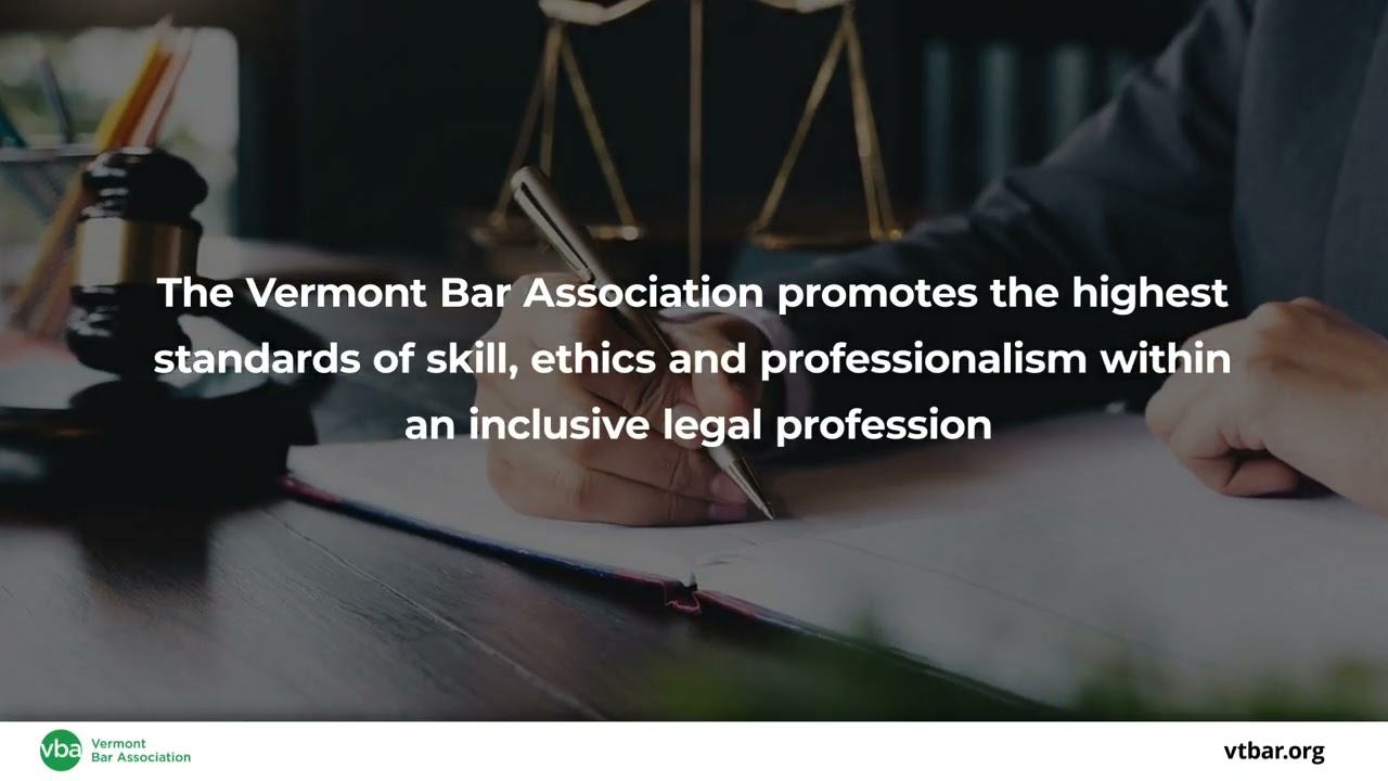 Vermont Bar Association Montpelier Vermont 05602