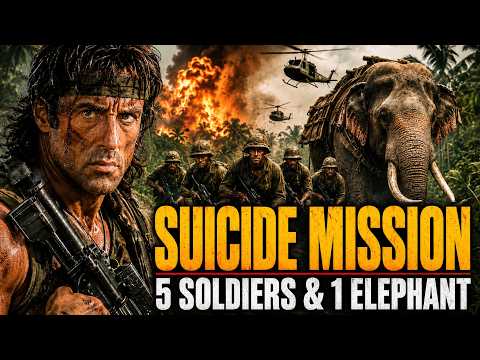 5 Soldiers, One Elephant and a Suicide Mission in Vietnam | Full War Adventure Movie