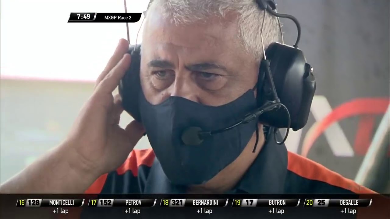 Gajser Crash + Battle vs Paulin & Cairoli - MXGP Race 2 - MXGP of Città di Mantova 2020 #motocross