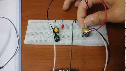 可變電阻控制蜂鳴器