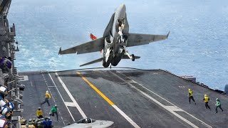 When US Navy Most Feared Jets Miss Landing on US Aircraft Carriers