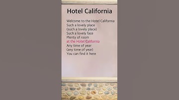 Thumbnail of Hotel California | Eagles