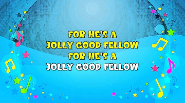 For He's a Jolly Good Fellow | Sing A Long | Birthday Party | Congratulations Song | KiddieOK