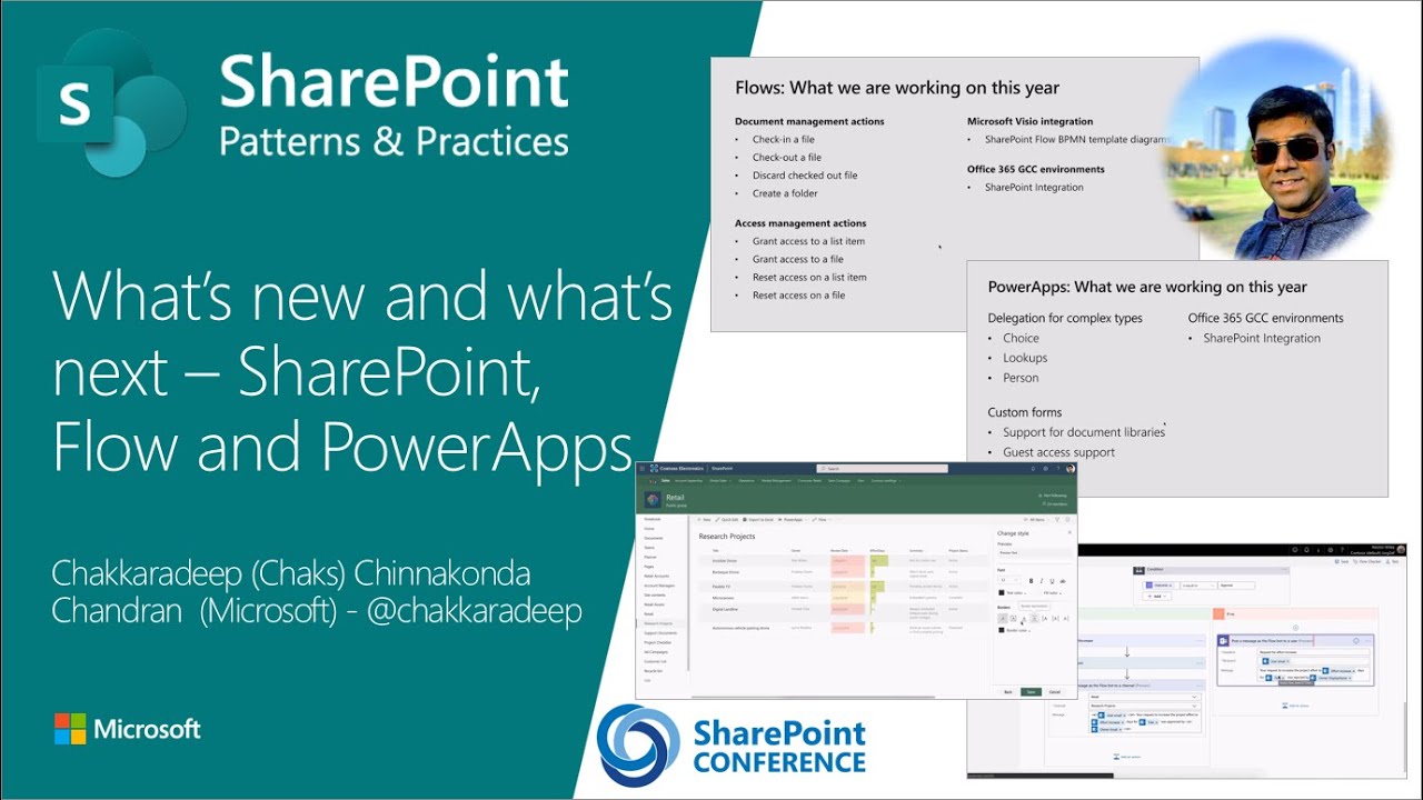 Community Call Demo - What’s new and what’s next – SharePoint, Flow and PowerApps - YouTube