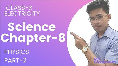 Class-X Physics (Chapter 8- Electricity),Part 2