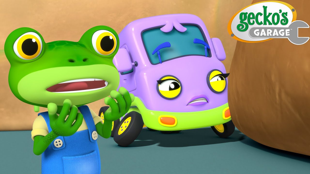 Trapped in the Tunnel! 😱 | Gecko's Garage 🚚 | Cartoons For Kids | Toddler Fun Learning