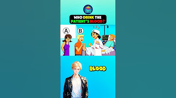 Who is a vampire? #puzzle#brainteaser#quiz#logicpuzzle#mystery#logicpuzzle#riddle