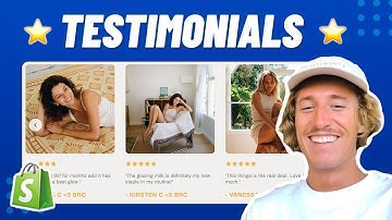 Add Testimonial Slider to Shopify Dawn Theme in 2024