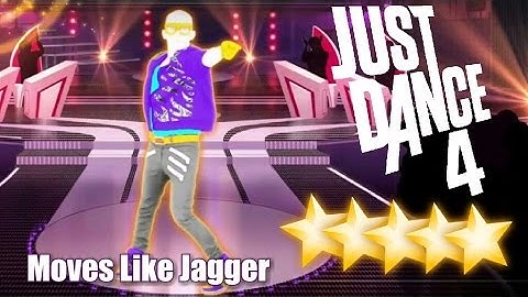 5☆ Stars - Moves Like Jagger - Just Dance 4 - Wii U