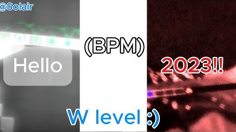 *W level :)*  Hello BPM 2023, 5000+ Attempts Full Clear!!