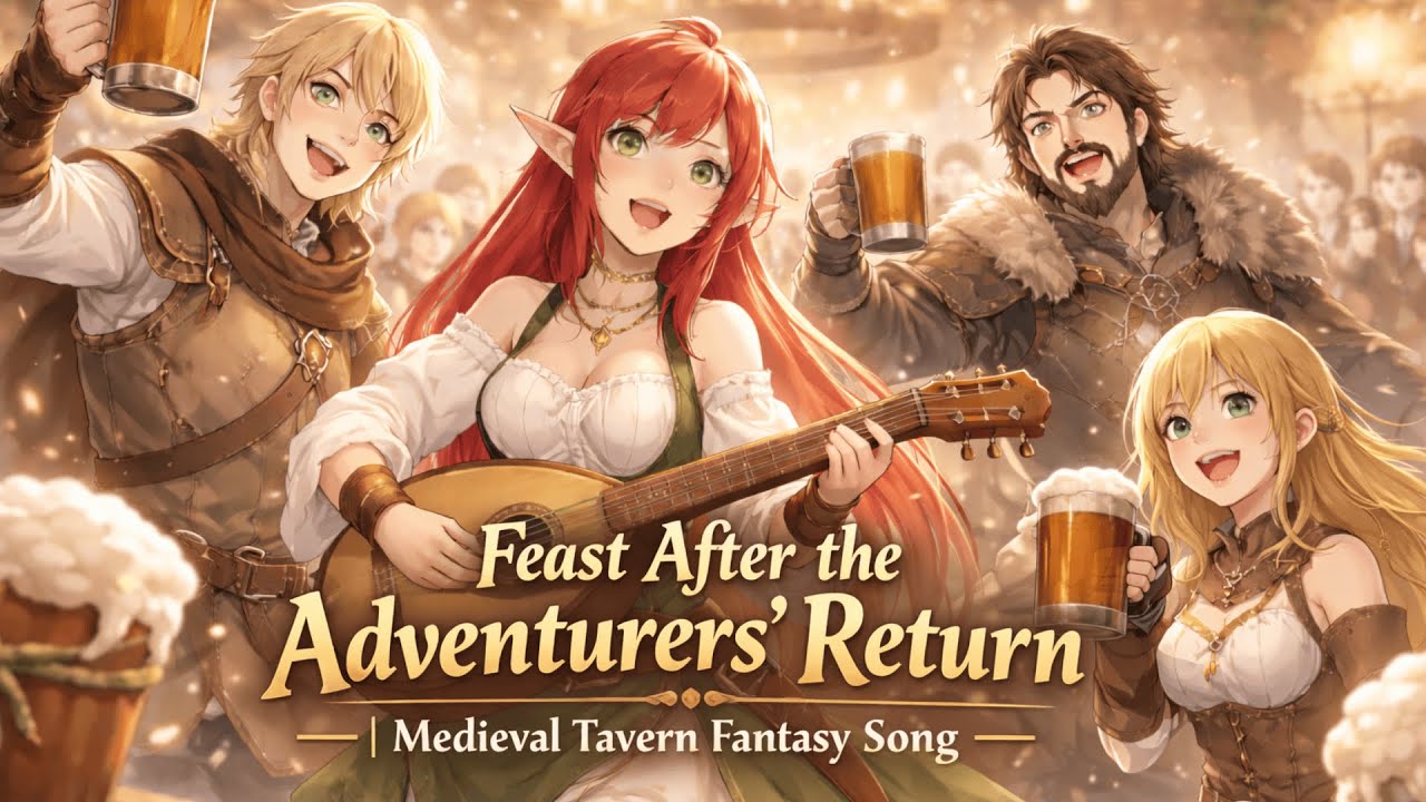 Feast After the Adventurers Return | Medieval Tavern Fantasy Song