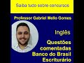 Prova Banco do Brasil Resolvida 2018 Inglês