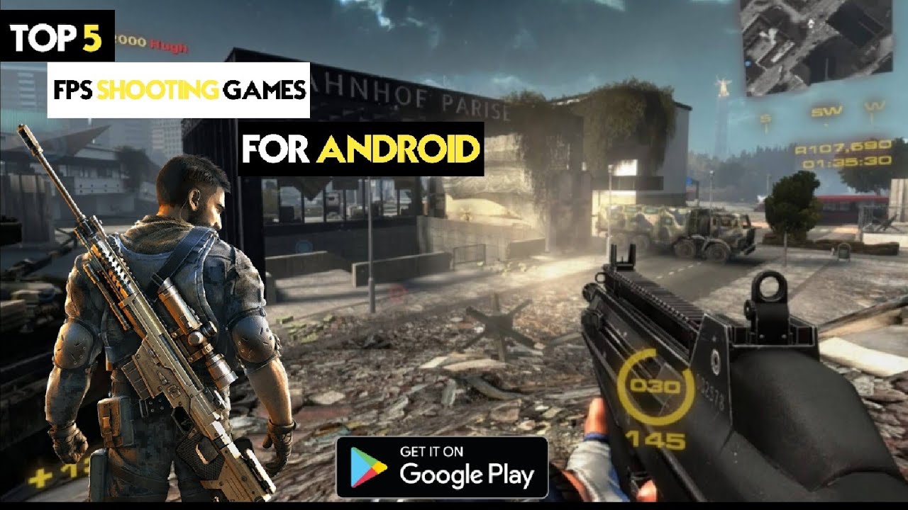 Top 5 Best FPS Shooting Games For Android 2021 [HINDI] - YouTube