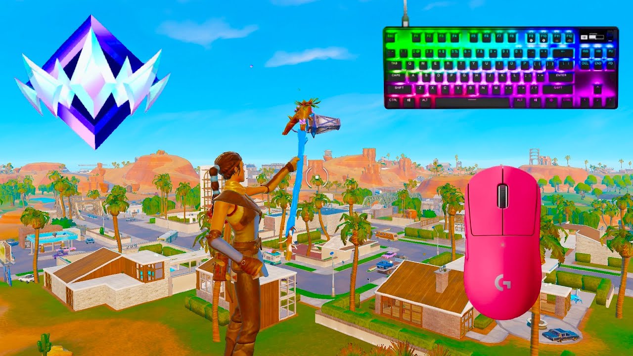 Fortnite Unreal Ranked Reload On PC | Keyboard & Mouse Gameplay | 360 FPS | 4K