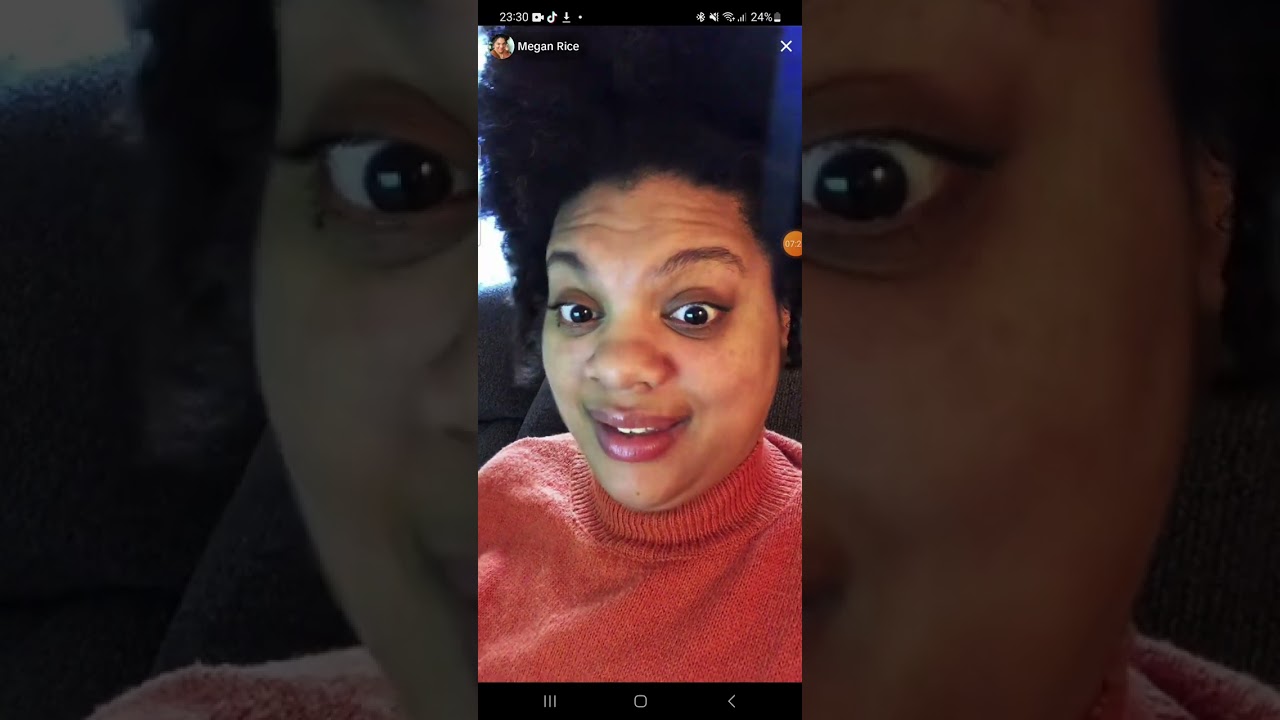 Megan Rice reading the Quran for the first time on tiktok live