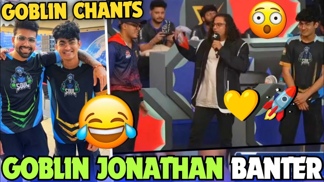 JONATHAN GOBLIN Healthy Banter at Red Bull LAN 😂 Team SouL LAN Entry 🚀 ...