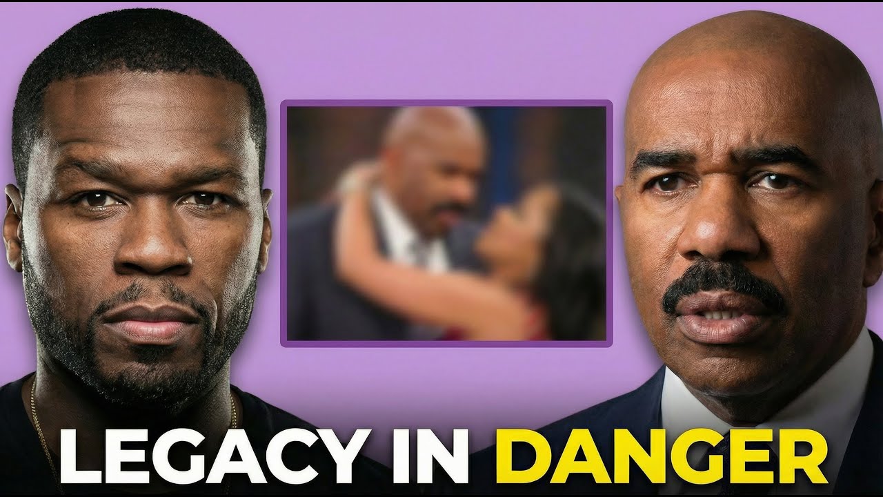 Steve Harvey’s Legacy In DANGER After 50 Cent’s Shocking Exposé!