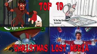 TOP 10 Christmas Lost Media || XquinnexX