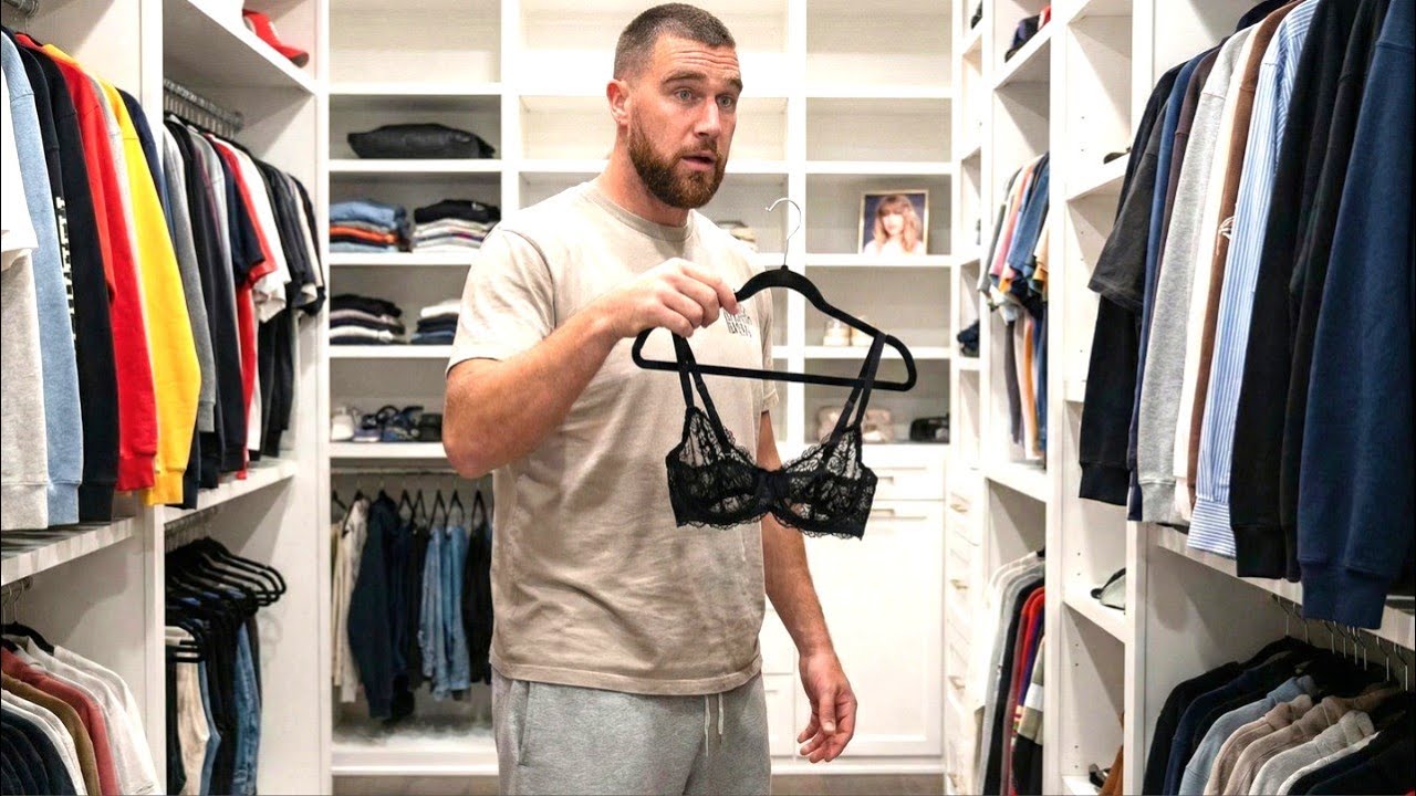 Travis kelce Caught Hanging Taylor Swift Bra in his Wardrobe in NYC Home 24th January 2026