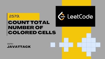 2579. Count Total Number of Colored Cells | Java | Leetcode |