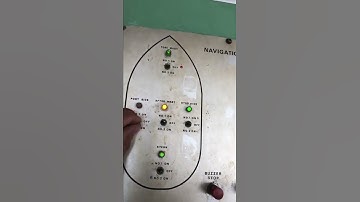 ship navigation light test
