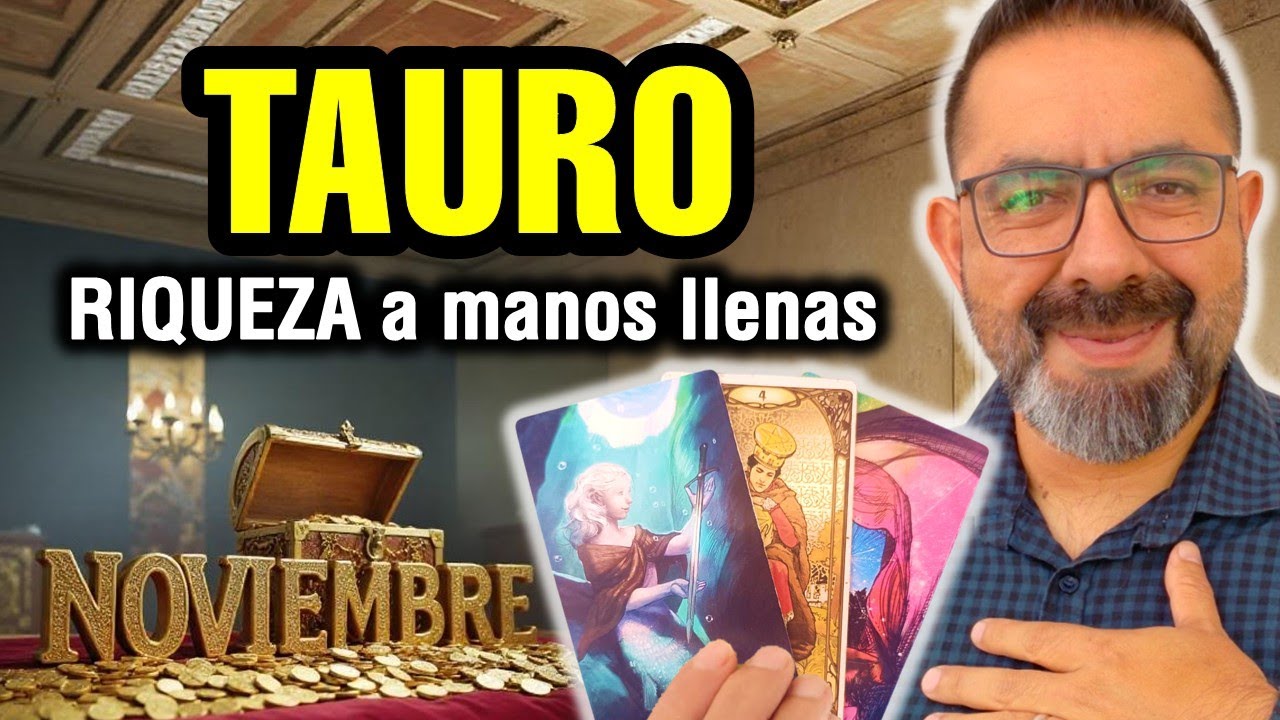 Tauro ♉️ 3 milagros de DINERO. Noviembre trae DECISIONES claves 🔮 TAROT ...
