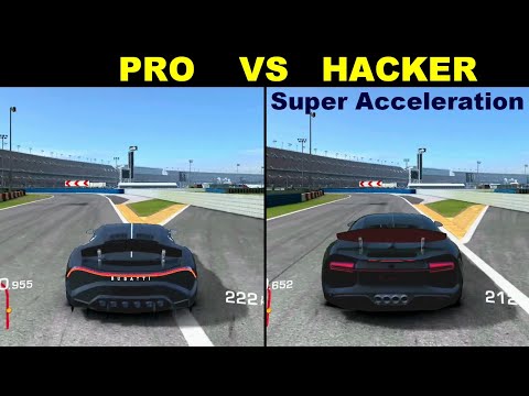 Real Racing 3 - Pro vs Hacker (Super Acceleration)