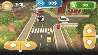 3D Driving Sim: Pepperoni Pepe - Android gameplay PlayRawNow screenshot 5