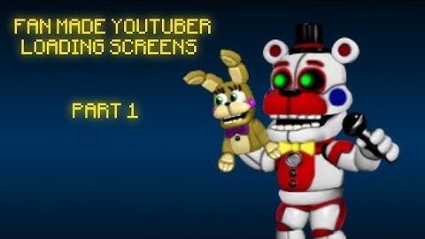 Fan-Made FNaF World YouTuber Loading Screens Part 1