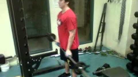 Barbell Curl + Mini Press / Fat Gripz