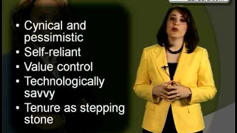 Generation X and the Issues of Generational Differences in the Workplace