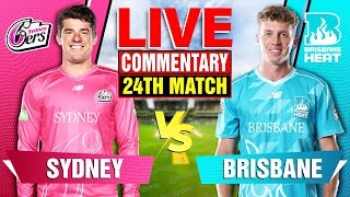 🔴Live: Sydney vs Brisbane | 24th Match | Live Cricket Score & Commentary screenshot 2