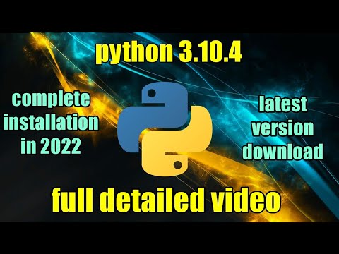 How to download python 3.10.4 latest version in windows 10 | complete installation 🔥🔥