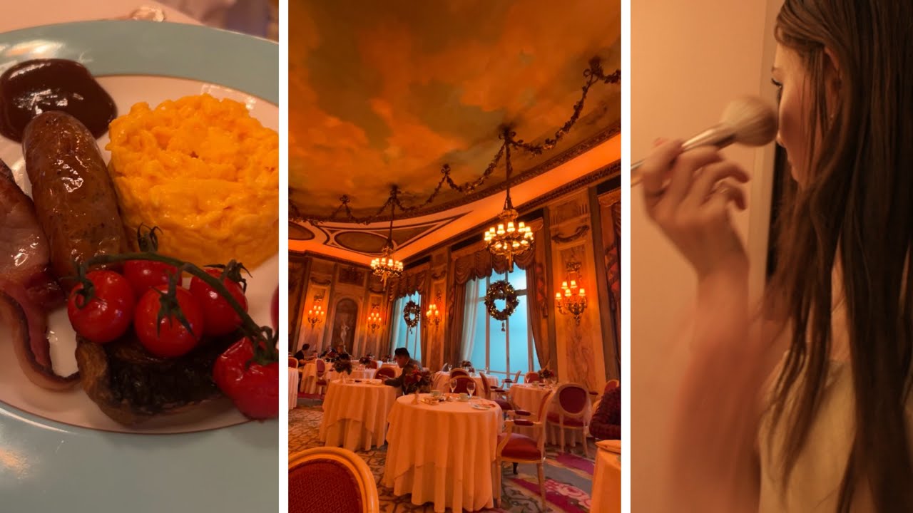 The Ritz London - English breakfast 🍳🥓, at Christmas & Leicester Square market 🥨❄️ 