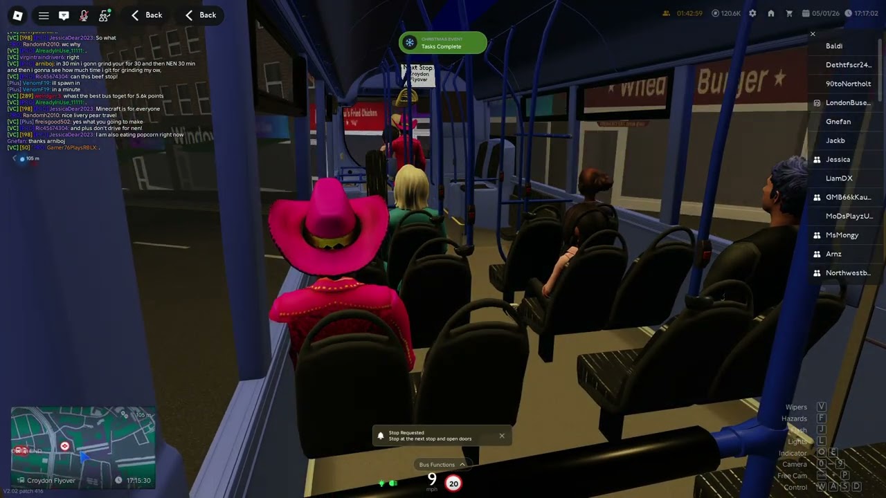 48 Bus Route  MGB - EC | Croydon Roblox