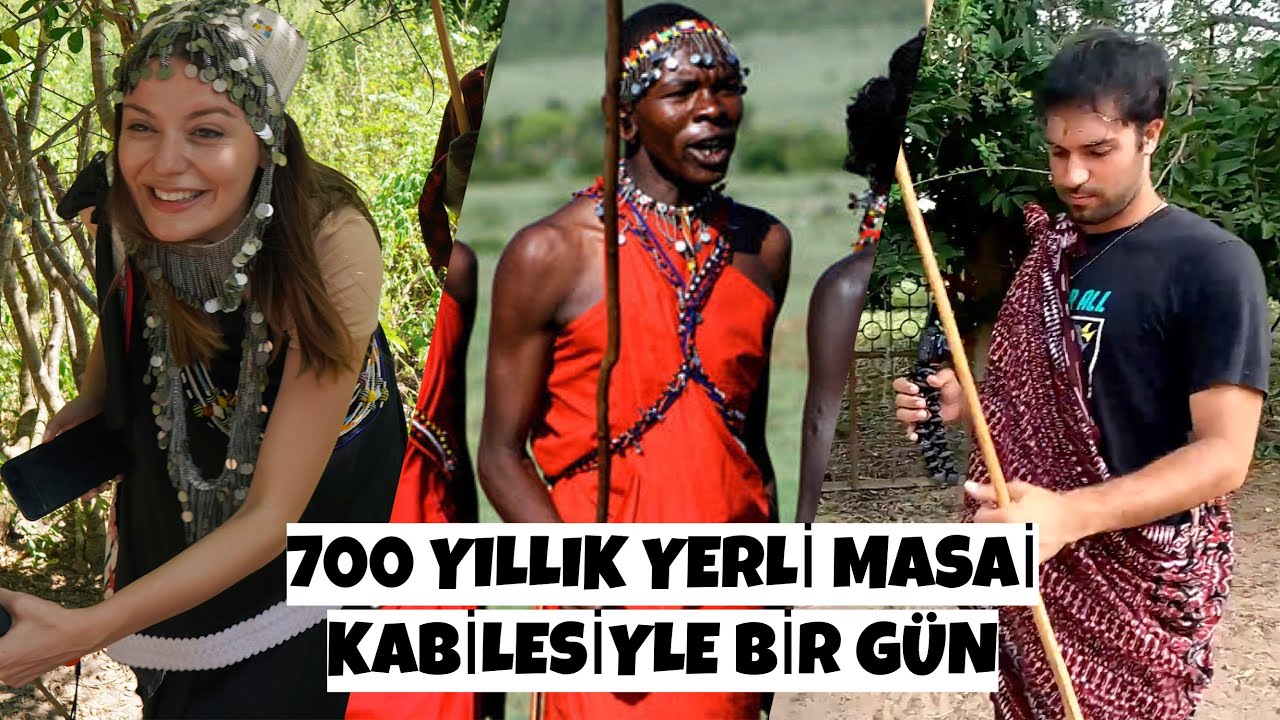 ASLAN ETİYLE BESLENEN YERLİ MASAİ KABİLESİYLE BİR GÜN GEÇİRDİK! GELİN OLMUŞ GİDİYORUM 