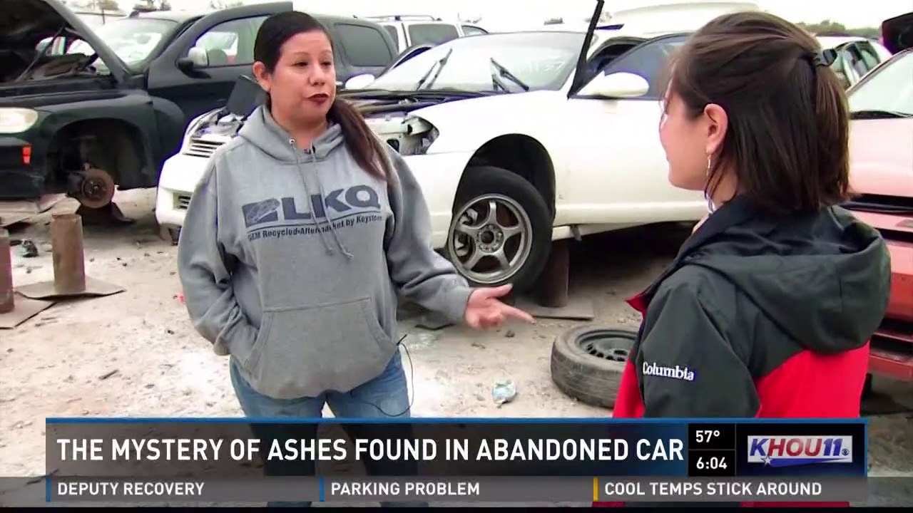 The mystery of ashes found in abandoned car - YouTube