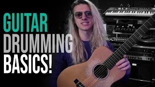 How to play DRUMS on your ACOUSTIC GUITAR!! Looping Drums on a LOOP PEDAL! | Loop Pedal Basics #3 screenshot 5