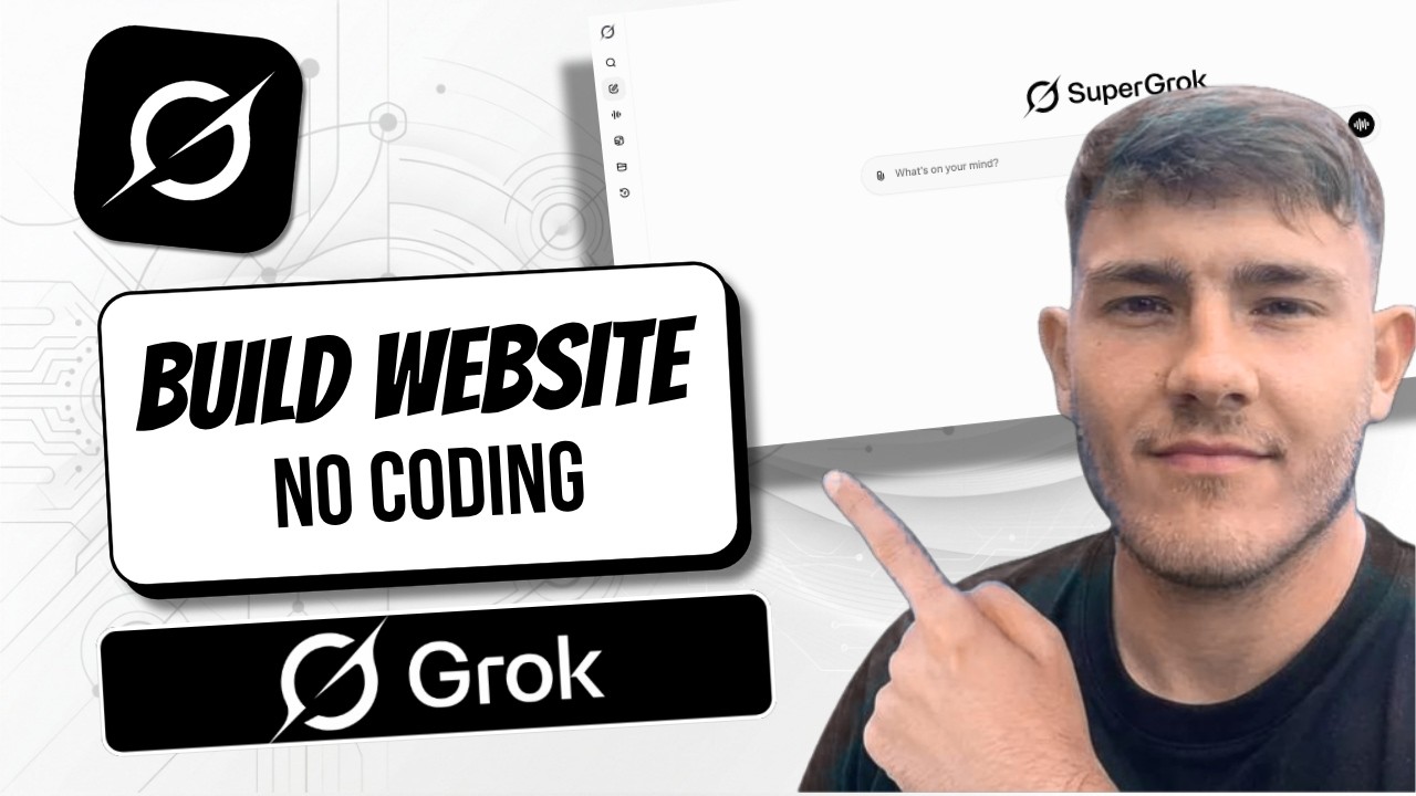 How To Create A Website With Grok AI [Step-By-Step 2026] - YouTube