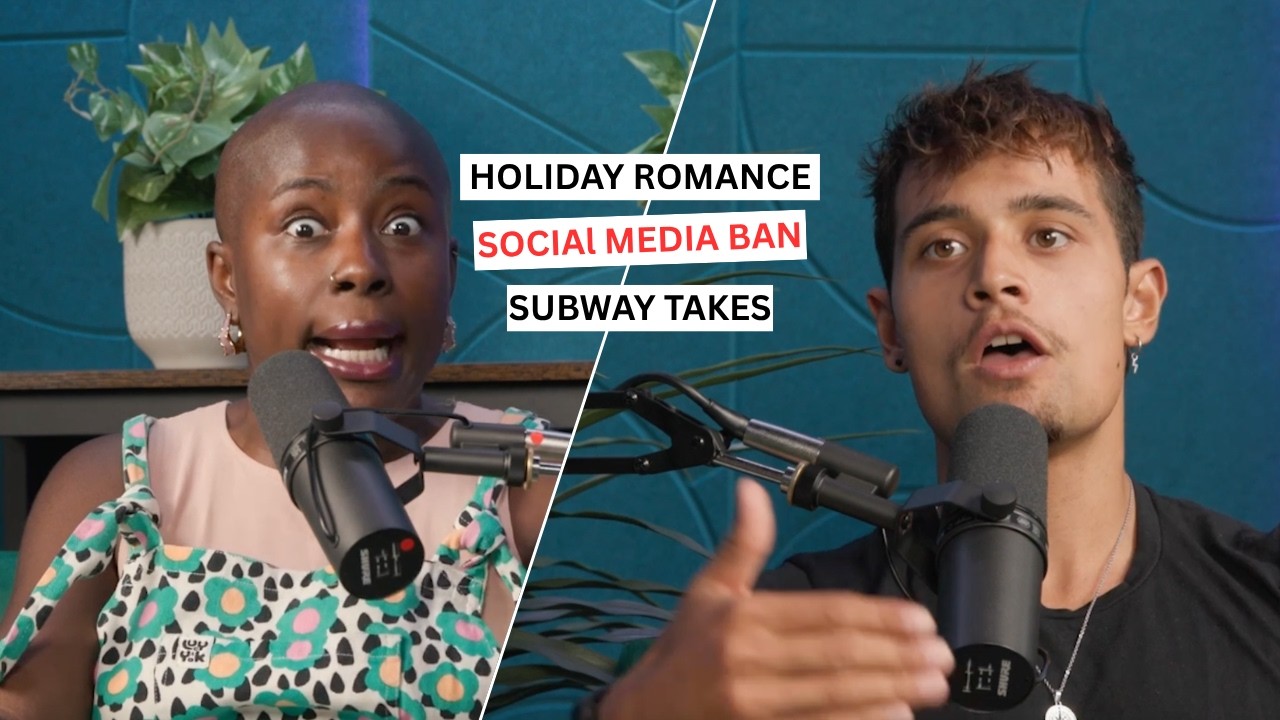 Social Media Ban, Holiday Romance & Subway Takes | The Woke Hotline with Zelah and Feyisola